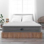 Intex King Air Mattress, Dura-Beam Comfort-Plush 18" Inflatable Bed with Built-in Pump