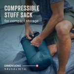 Coleman Kompact Sleeping Bag, Indoor/Outdoor Lightweight Sleeping Bag for Adults, 20°F/30°F/40°F Options for Camping, Hiking, Backpacking with Included Compression Sack; Big & Tall