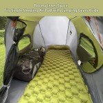 Night Cat Pop-up Camping Tent: 1 Person Tent Waterproof Instant Easy Setup Outdoor Tent