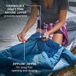 Coleman Kompact Sleeping Bag, Indoor/Outdoor Lightweight Sleeping Bag for Adults, 20°F/30°F/40°F Options for Camping, Hiking, Backpacking with Included Compression Sack; Big & Tall