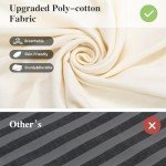 SUNCREAT Hammock Camping Hammock 2 Person Canvas Cotton Hammock, Double Travel Hammock with Carrying Bag, 475 lbs Capacity, Natural