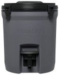 Stanley Adventure Fast Flow Water Jug 2 Gallon | Leakproof Ice Water Dispenser | Insulated Beverage Cooler | Easy Pour Spigot and Latched Foam Lid | BPA-Free | Charcoal