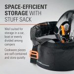 GSI Outdoors, Pinnacle Base Camper, 8-Piece Camp Cookset, Small