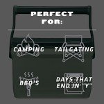 Stanley Adventure Outdoor Cooler 16 qt | Heavy Duty Outdoor Camping Cooler with Easy Carry Top Handle | 36 Hour Cooling Ice Chest for 21 Cans| BPA-Free | Stanley Green