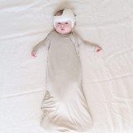KYTE BABY Unisex Rayon Made From Bamboo Sleep Bag for Babies and Toddlers, 1.0 Tog (Medium, Oat)