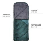 Teton Junior, 20 Degree Sleeping Bag. Finally, Sleeping Bag for Boys, Girls, All Kids, Warm and Comfortable; for All Camping Weather and Built to Last
