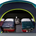 Coleman 8-Person Dark Room Skydome Camping Tent, Blue