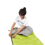 SWTMERRY Sleeping Bag 3 Seasons (Summer, Spring, Fall) Warm & Cool Weather - Lightweight,Waterproof Indoor & Outdoor Use for Kids, Teens & Adults for Camping Hiking, Backpacking and Survival (Green)