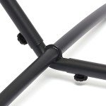 Amazon Basics 2 Person Heavy Duty Hammock Stand for Outside, Includes Portable Carrying Case, 9-Foot, Black