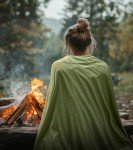 Ultralight Warm Weather Sleeping Bag - Portable, Waterproof, Compact Lightweight, Comfort with Compression Sack - Great for Outdoor Camping, Backpacking & Hiking -75" L x 30" W Fits Adults