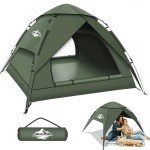 Tents for Camping,2-3 Person Pop Up Tent Easy Setup,Waterproof & Windproof Camping Tents, 60S Instant Double Layer Tent for Trekking, Family, Backpacking