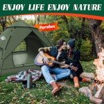 Tents for Camping,2-3 Person Pop Up Tent Easy Setup,Waterproof & Windproof Camping Tents, 60S Instant Double Layer Tent for Trekking, Family, Backpacking