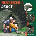 Tents for Camping,2-3 Person Pop Up Tent Easy Setup,Waterproof & Windproof Camping Tents, 60S Instant Double Layer Tent for Trekking, Family, Backpacking