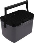 Stanley Adventure Outdoor Cooler 16 qt | Heavy Duty Outdoor Camping Cooler with Easy Carry Top Handle | 36 Hour Cooling Ice Chest for 21 Cans| BPA-Free | Charcoal