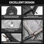 ETGLCOZY 0 Degree Winter Sleeping Bags for Adults, Cold Weather Portable Lightweight 3-4 Season Camping Sleeping Bags for Kids Girls Boys with Draft Tubes, 33.5in Wide Fits up to 6ft 6in Tall