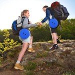 Fishboy Upgraded Collapsible Stool, 400lbs Max Weight, Lightweight But Sturdy, Portable Retractable Folding Telescoping Foldable Camping Stool for Adults Outdoor Fishing Hiking Travel BBQ