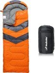 MalloMe Sleeping Bags for Adults Cold Weather & Warm - Backpacking Camping Sleeping Bag for Kids 10-12, Girls, Boys - Lightweight Compact Camping Essentials Gear Accessories Hiking Sleep Must Haves