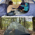 Hitorhike 2 Person Camping Tent Ultralight Easy Set Up and Carry Family Backpacking Tent for Camping, Hiking, Outdoor Festivals, Car Trip