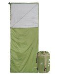 REDCAMP Ultra Lightweight Sleeping Bag for Backpacking, Comfort for Adults Warm Weather, with Compression Sack Green (75"x 32.5")