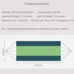 Camping Hammock with Mosquito Net and Rain Fly - Travel Hammock Bug Net - Hammock Tent for Outdoor Hiking Backpacking Travel Camping Accessories and Camping Gear…