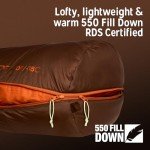 Kelty Supernova 0 Degree Down Sleeping Bag, Compact + Lightweight, Roomy Shape for All Body Types and Sleep Positions, Recycled Shell Fabrics, 2024 (Long)