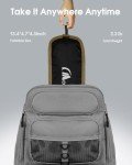 MOON LENCE Portable Camping Chair, Backpacking Chair, Ultralight & Compact, 400 lbs Capacity, for Outdoor Camp, Travel, Beach, Picnic, Hiking (Khaki 2 Pack)
