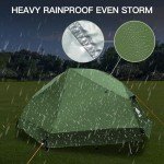 Night Cat Camping Cot Tent - Waterproof 1-Person Off-Ground Combo Cot Bed for Adults Portable Easy Set-up Tent