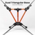 Advnture Club Portable Camping Chair with 3 Towels | Compact, Foldable & Sturdy - Lightweight Backpacking Chair for Camping, Hiking, Beach, Tailgates and More | 330 Lbs Capacity