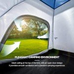 IDOOGEN 2-Person Camping Tent Dome Tent, Easy to Set Up, with Rainfly for Camping, Lightweight Portable Backpacking Tent for Outdoor Camping Hiking