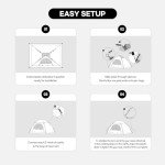 IDOOGEN 2-Person Camping Tent Dome Tent, Easy to Set Up, with Rainfly for Camping, Lightweight Portable Backpacking Tent for Outdoor Camping Hiking