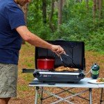 Coleman Tabletop 2-in-1 Camping Grill/Stove, 2-Burner Propane Grill & Stove with Adjustable Burners & 20,000 BTUs of Power