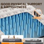 InnoTruth Full Air Mattress with Built-in Pump, 13" Raised Comfort, Durable Inflatable Bed for Home & Guests, Gift for Mom, Ideal for Travel & Camping, Dark Gray