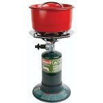 Coleman BottleTop Propane Stove with Adjustable Burner, Portable Camping/Backpacking Cooker with 7650 BTUs of Power