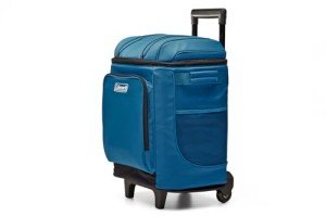Coleman 42-Can Wheeled Soft Cooler, Leak-Proof Portable Insulated Chiller with 12+ Hour Ice Retention, Made with Recycled Materials