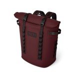 YETI Hopper M20 Backpack Soft Sided Cooler with MagShield Access, Wild Vine Red