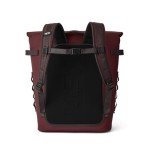 YETI Hopper M20 Backpack Soft Sided Cooler with MagShield Access, Wild Vine Red
