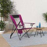 Kijaro Dual Lock Portable Camping Chairs - Enjoy the Outdoors with a Versatile Folding Chair for Sports, Lawn - Dual Lock Feature Locks Position – Hanami Pink