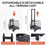 TOURIT 50-Can Collapsible Rolling Cooler Leakproof Insulated Soft Cooling Bag with Wheels and All-Terrain Cart for Beach, Camping, Patio Travel, Outdoor, Ball Fields