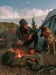 G4Free 14PCS Camping Cookware Mess Kit Hiking Backpacking Picnic Cooking Bowl Non Stick Pot Pan Knife Spoon Set(13PCS Black)