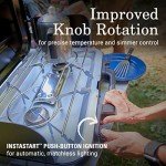 Coleman Classic 3-Burner Propane Camping Stove with InstaStart Ignition, Portable Cooktop with 3 Adjustable Burners & 28,000 BTUs of Power