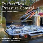 Coleman Classic 3-Burner Propane Camping Stove with InstaStart Ignition, Portable Cooktop with 3 Adjustable Burners & 28,000 BTUs of Power