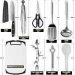 Wellmax 10-Piece Stainless Steel Camping Cooking Set – Compact All-in-One Cookware Kit with Utensils & Travel Bag for Campers, Hikers, Outdoor Adventures, Grey Camo Color