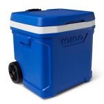 Igloo 28 Qt Blue Wheeled Cooler with Locking Telescoping Handle