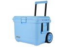 Coleman Pro 55qt Wheeled Ultra-Light Premium Hard Cooler, Extra-Thick Insulation Keeps Ice up to 5 Days, 92-Can Capacity, Heavy-Duty Wheels