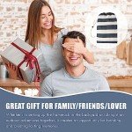 INNO STAGE Double Hammock - 2 Persons Portable Hanging Camping Bed, Blue, 118.3"L x 63"W, 350Lbs Capacity, Polyester, Supports Up to 350 lbs