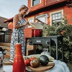 Gas One Propane Double Burner Two Burner Camp Stove with Windscreen Outdoor High Pressure Propane 2 Burner Adjustable PSI Regulator and 4ft Steel Braided Hose With Removable Legs