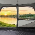 CAMEL CROWN Tents for Camping 6 Person Tent Waterproof Easy Setup Backpacking Tents