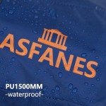 ASFANES 2 Person Waterproof Tents for Camping Easy Setup Outdoor Portable Backyard Camping Tents Suitable for Car, Backpacking, Hiking, Picnic or Fishing, Navy Blue