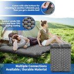 HiiPeak Sleeping Pad for Camping- Ultralight Inflatable Sleeping Mat with Built-in Foot Pump & Pillow, Upgraded Compact Camping Air Mattress for Camping, Backpacking, Hiking