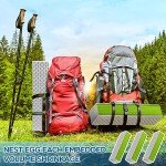 Foam Camping Pads for Sleeping, Foldable Closed Cell Foam Camping Mattress, Waterproof Outdoor Sleeping Mat for Ultralight Backpacking Thru-Hiking